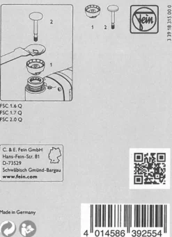Adapter fein supercut fsc 2,0 q