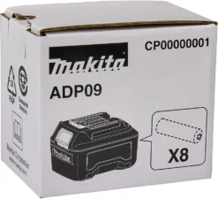 Adapter til AA batteri 8 stk