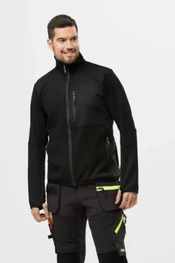 Arbeidsbukse 6940 softshell stretch sort str 52