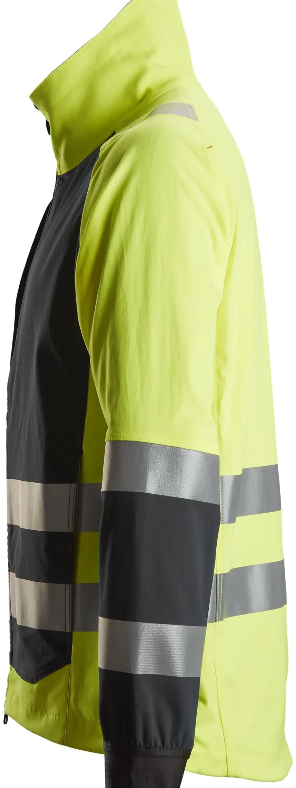 Arbeidsjakke high-vis gul/sort str S