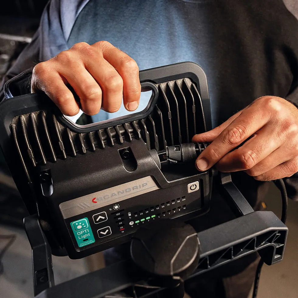Arbeidslampe nova 4k c+r 4000 lumen scangrip