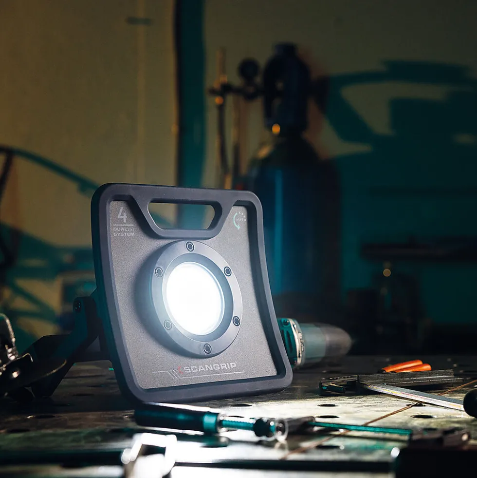 Arbeidslampe nova 4k c+r 4000 lumen scangrip