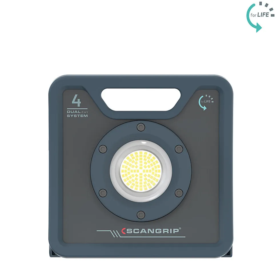 Arbeidslampe nova 4k c+r 4000 lumen scangrip