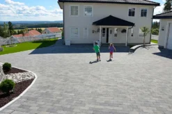 Asak Relieff belegningsstein 1/1 gråmix