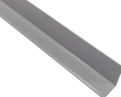 Avslutningslist/L-list aluminium 2,4 meter