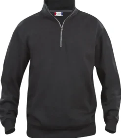 Basic genser half zip 021033 Sort 4XL