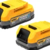Batteri kit 2 stk 18 Volt DCBPO34