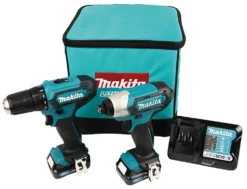 Batterimaskinsett 12v clx224a 2x2ah td110 clx224a df333 td110 2x2,0ah