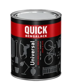 Bengalack universal sort silkematt 0,75 liter
