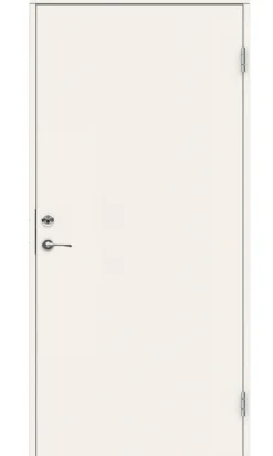 Bering ytterdør 100x210 cm høyrehengslet hvit