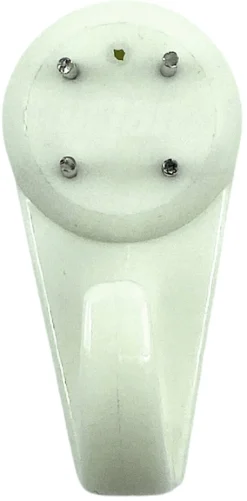 Betongkrok medium hvit nylon 6-pk