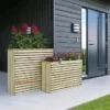 Blomsterkasse impregnert