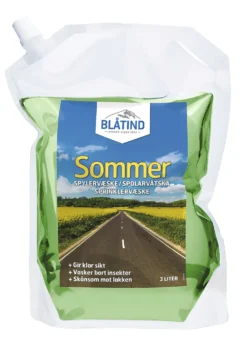 Blåtind spylervæske sommer 3 liter