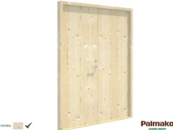 Boddør dobbel 18° 150x200 uten vindu Palmako