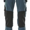 Bukse advanced 17031 petrol 82c54 avtakbare hengelommer, stretch