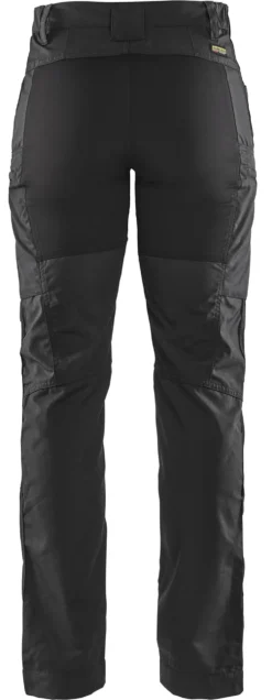 Bukse dame stretch 715918459900c48 svart med stretchpaneler