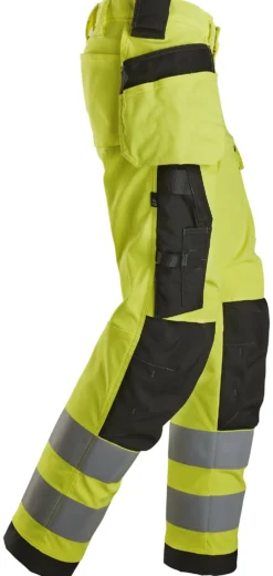 Bukse 6743 kl 2 dame highvis gul str 18
