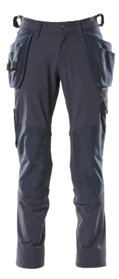 Bukse 18031 marine 82c56 hengelommer, stretch