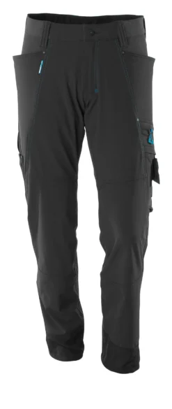 Bukse 17279 svart 76c46 stretch, lav vekt