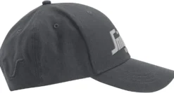 Caps m/logo one size mørk grå