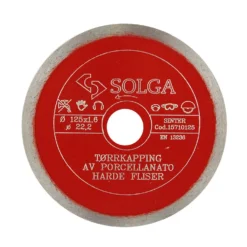 Diamantblad Ø125 mm Helbane (Dry/Hard)