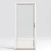 Dør bd lav br u12 tre/alu s v 9x21 2-lags glass, u-verdi 1,1