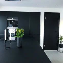 Dørblad innerdør Sletten Kompakt svart 80x200 cm
