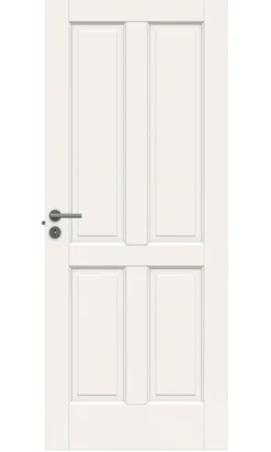 Dørbl craft 04 7x21 hvit malt klassisk fyllingsdør