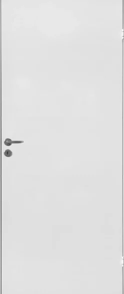 Dør id slett massiv 100x210 v