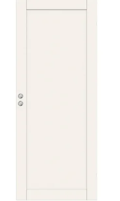 Dør sd purity 01l 8x20 hvit foliert skyvedør