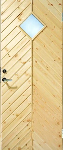 Dørsett bod i40g 9x19h furu ubh gl solbo boddør 10 grader m/glass