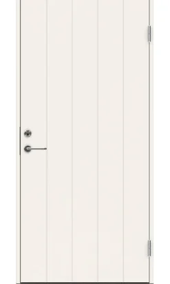 Dørsett yd p-100 10x21v hvit m/sylinder clever-line