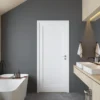 Dør 10x18 trend 1 helhvit 500 helhvit 0500-n uten karm