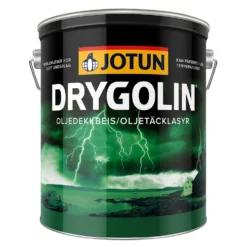 Drygolin oljedekkbeis klassisk hvit base 4,5 liter