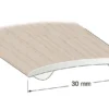 Duri skjøtelist 30 mm x 1m hvitkalk eik selvklebende