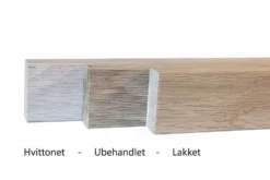 Eik 21x045 spile lakkert glattkant i eik