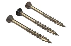 Fasadeskrue A4 T20 grå 4,5x48 mm 250 stk