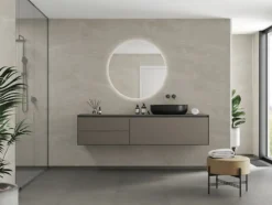 Fibo Baderomsplate 4008M6060 beige Stone 60x60cm