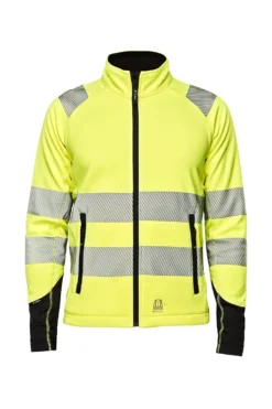 Fleecejakke HI-VIZ KL.3 Str L gul