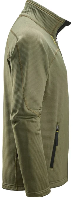 Fleecejakke 9438 microfleece grønn str XS