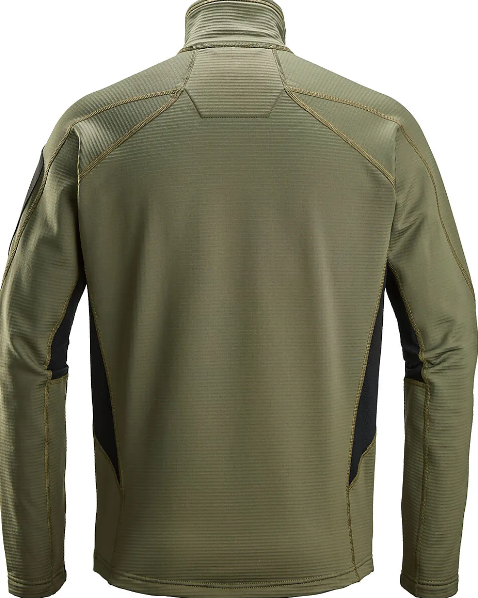 Fleecejakke 9438 microfleece grønn str XS