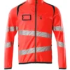 Fleecejakke 19103 rød/mari 5xl 5xl eniso 20471 klasse 2