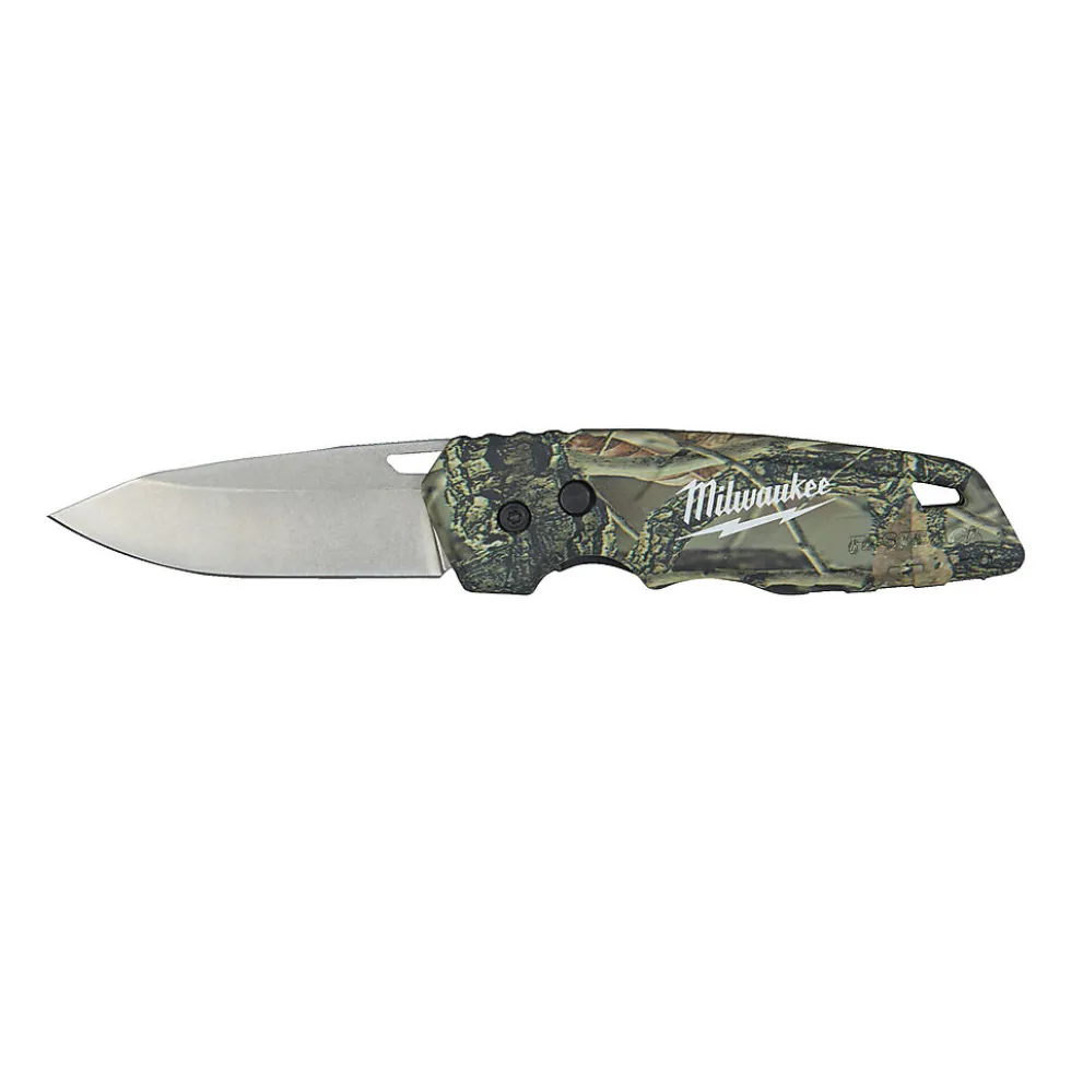 Foldekniv Camo Fastback med glatt blad