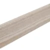 Fotlist 15x45 mm hvitpigmentert matt lakk ask