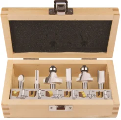 Fresesett d-53540 6-deler til overfres, 8mm tange