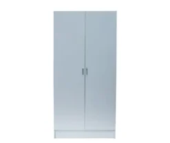 Garderobeskap hvit 100 cm (del 1 av 2)