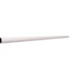 Garderobestang 100cm hvnorscan hvit lengde 100cm
