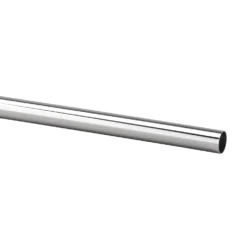 Garderobestang 25x25x1850 mm sølv