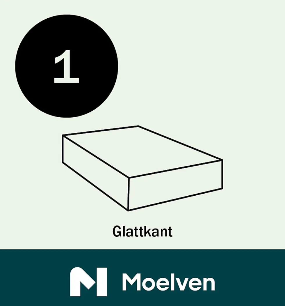 Glattkantlist furu hvit bomull S0502-Y 15x70x4400 mm