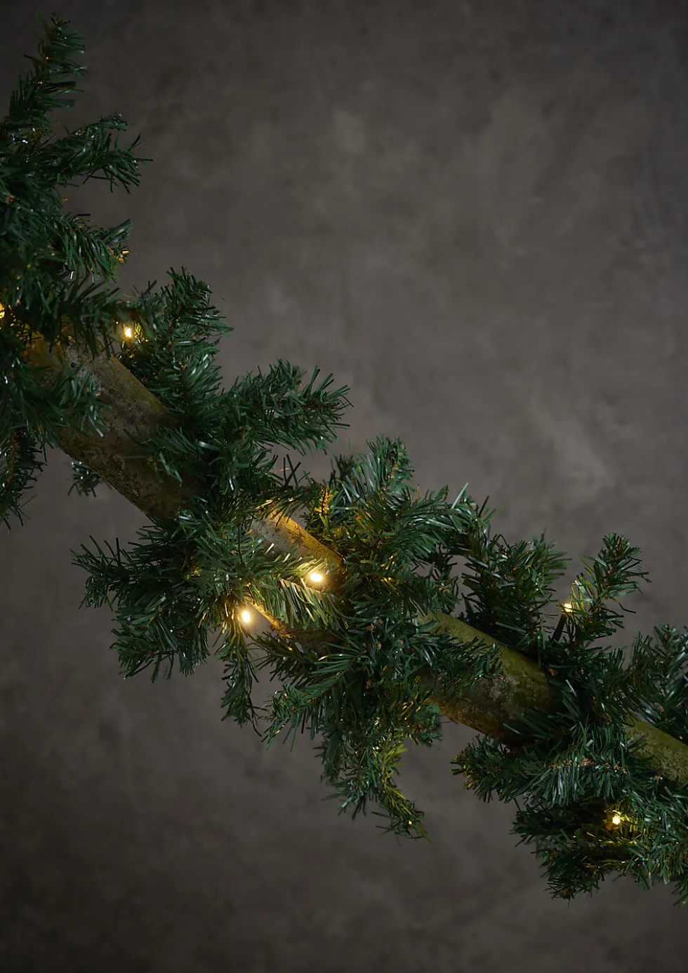 Granguirlande m/80 LED 5 meter 340 grener